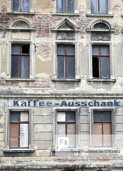 Ehemaliger Kaffee-Ausschank  Görlitz  Sachsen  Deutschland  Europa