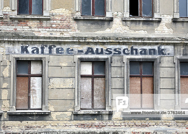 Ehemaliger Kaffee-Ausschank  Görlitz  Sachsen  Deutschland  Europa