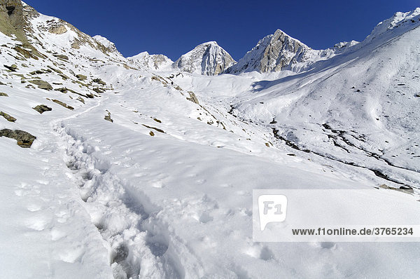 Meraner Höhenweg  Schnalstal  Pfossental Texelgruppe  Südtirol  Italien