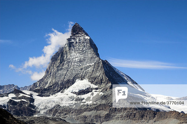 Matterhorn  Zermatt  Kanton Wallis  Schweiz Kanton Wallis