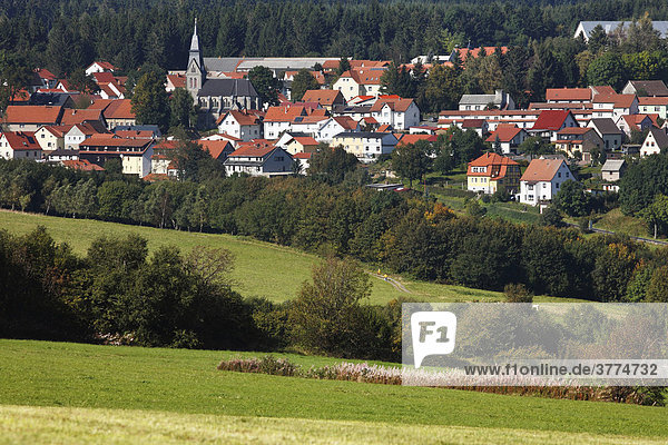Frankenheim  Rhoen  Thuringia  Germany