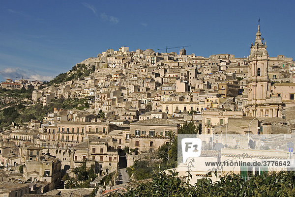 Baroque town Noto  UNESCO world culture heritage  Sicily  Italy