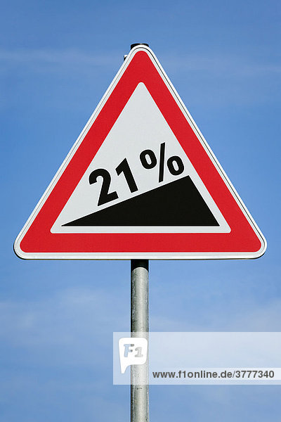 21 % profit tax dividend gain increase gradient - symbolic picture - series