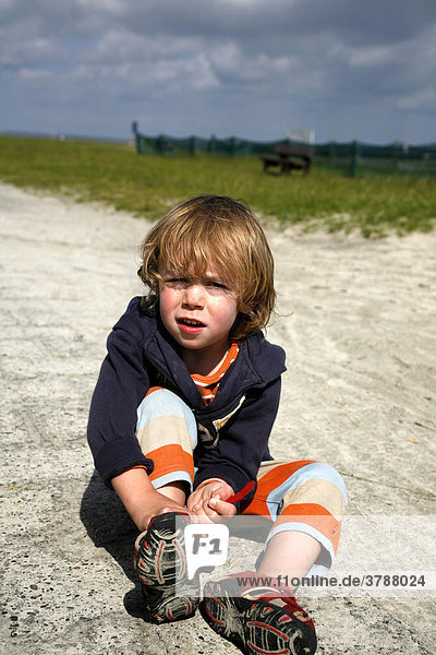 Porträt  dreijähriger Junge