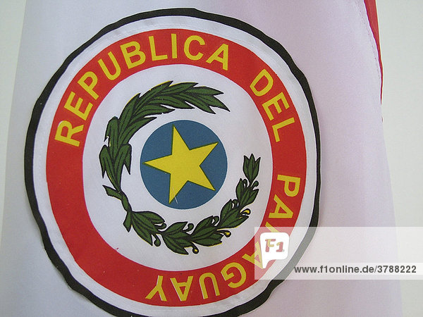 Wappen der paraguayischen Nationalfahne  Republica del Paraguay