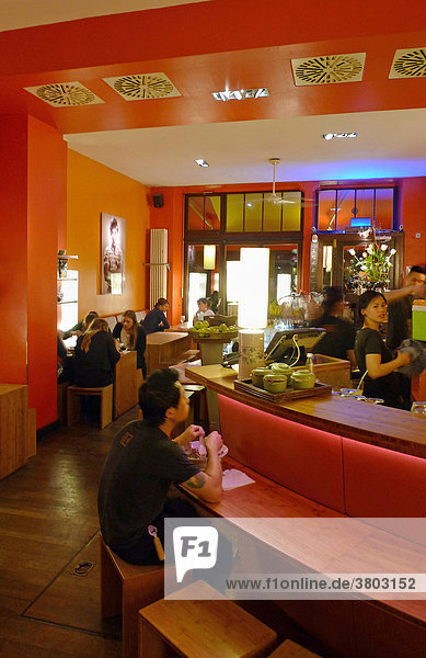 Germany  Berlin  Ethnic Restaurant interior