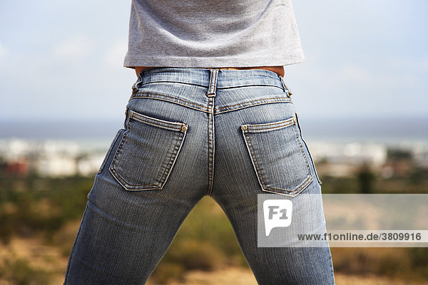 Frauenhintern in Jeans