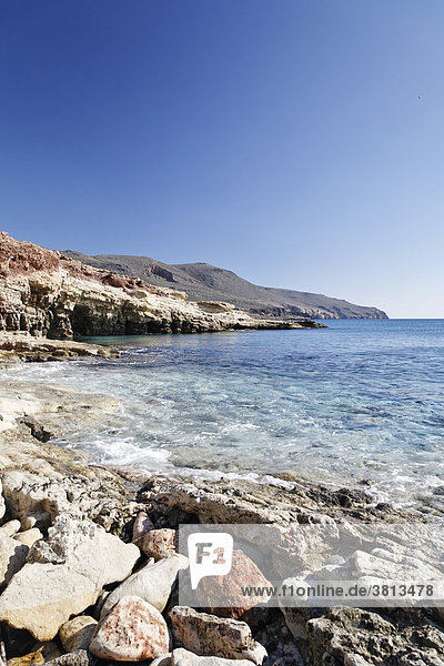 Skinias-Bucht (Karoumbes-Bucht)  Ostkreta  Kreta  Griechenland