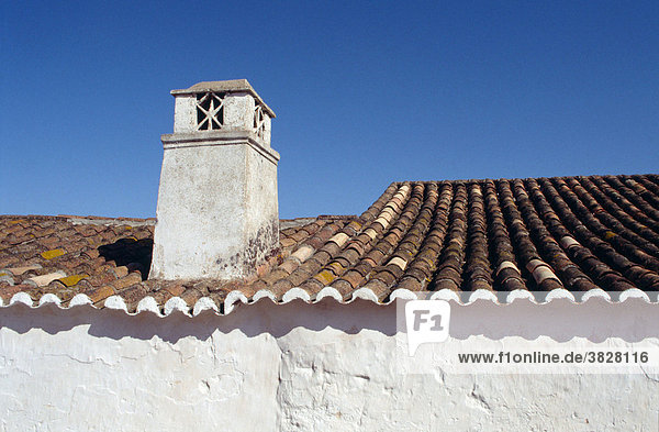 Chimney  Algarve  Portugal roof