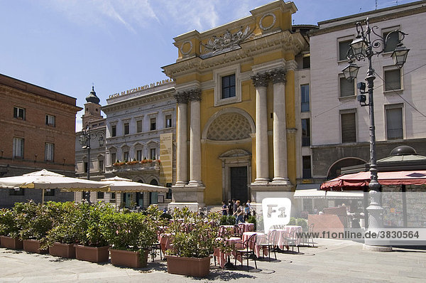 Parma Emilia Romagna Italien Piazza Garibaldi