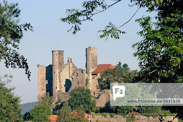Germany  Thuringia  Hanstein castle