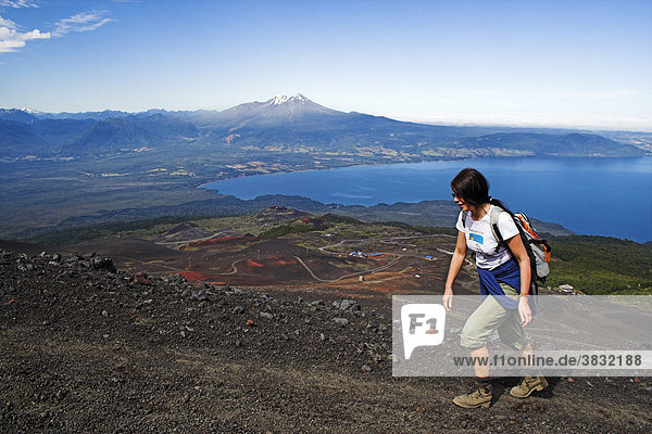 Climbing Osorno volcano  Chile