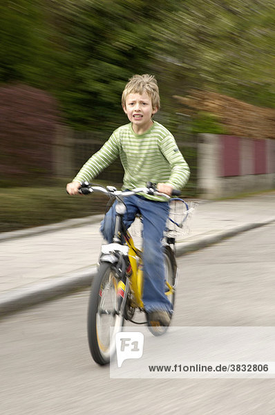 Boy on Bicycle