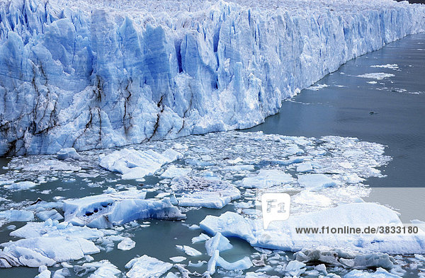 Der Perito Moreno Gletscher im Nationalpark Los Glaciares Argentinien