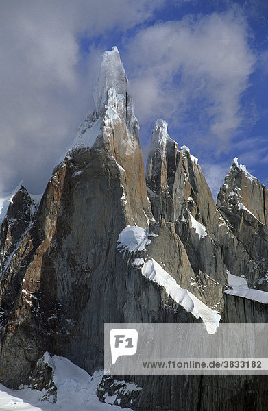 Der Cerro Torre im Nationalpark Los Glaciares Argentinien
