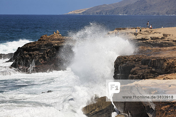 Breaker wave - Istmo de la Pared   Playa de Barlovento   Fuerteventura   Canary Islands