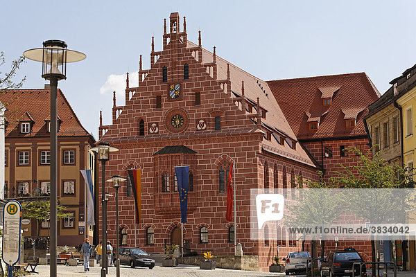 Sulzbach-Rosenberg   Gothic townhall   Upper Palatinate Bavaria Germany