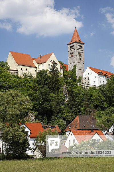 Klosterburg in Kastl   Oberpfalz Bayern