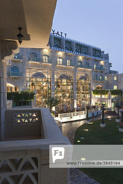 Blick aus Suite  Grand Hyatt Muscat  Maskat  Oman  Naher Osten