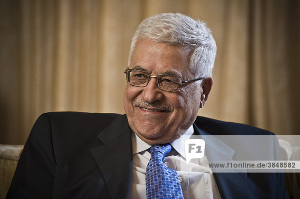 Mahmoud Abbas  chairman of the Palestine Liberation Organization PLO  Berlin  Germany  Europe