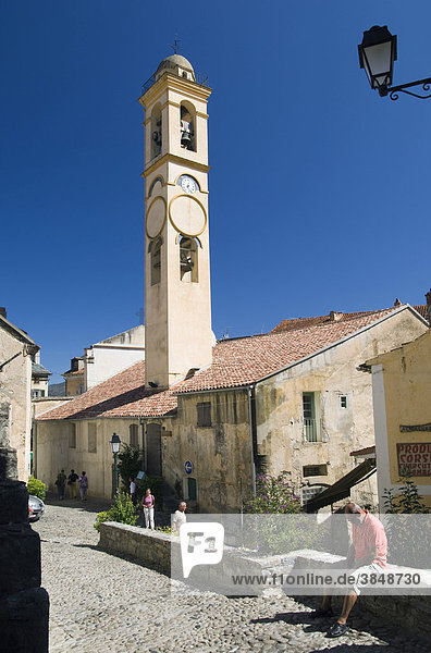 Church in Corte  Niolo  Corsica  France  Europe