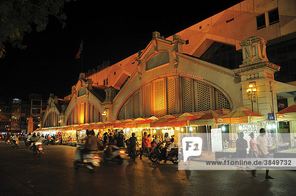 Dong Xuan Market  historic centre  Hanoi  Vietnam  Southeast Asia