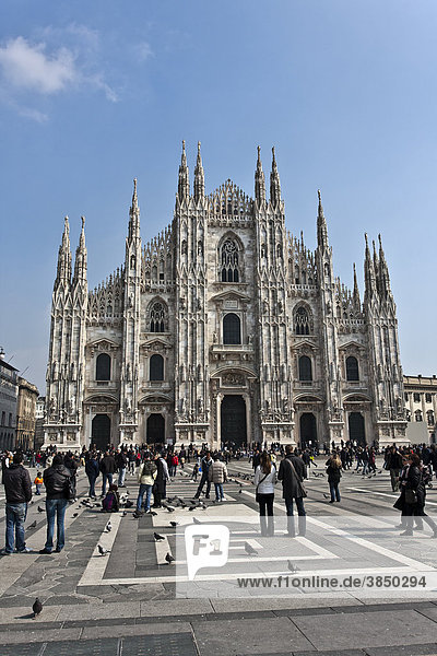Duomo di Milano  Mailänder Dom  Mailand  Lombardei  Italien  Europa