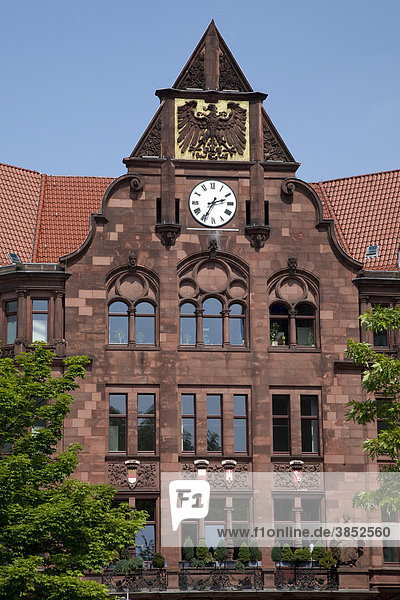 Altes Rathaus  Giebel  Dortmund  Ruhrgebiet  Nordrhein-Westfalen  Deutschland  Europa Altes Rathaus