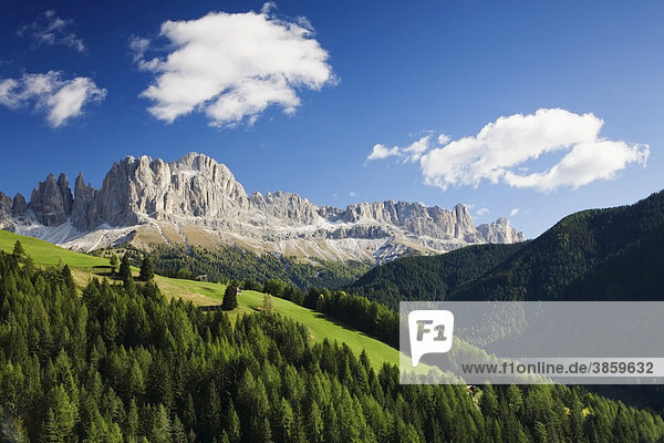 Rosengarten  Dolomiten  Trentino-Südtirol  Italien  Europa