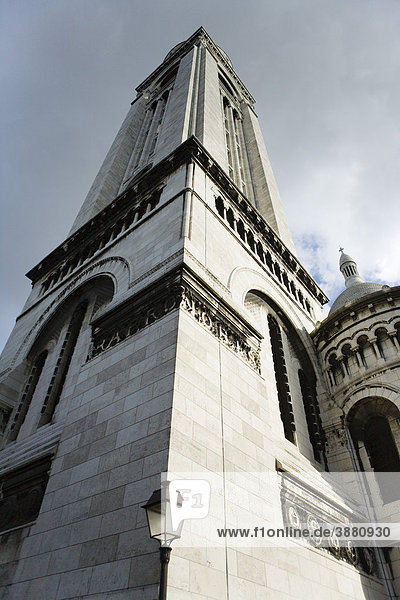 Glockenturm  Sacre C?ur  Montmartre  Paris  Frankreich