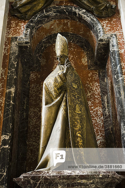 Denkmal für Papst Pius XII. (1939-58)  Petersdom  Vatikanstadt  Rom  Italien