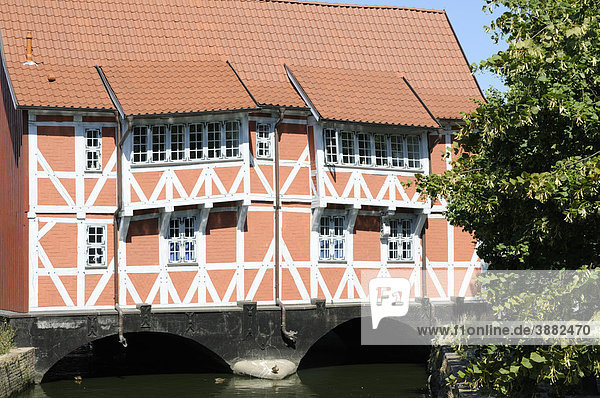 Fachwerkhaus genannt Gewölbe  Wismar  Mecklenburg-Vorpommern  Deutschland  Europa