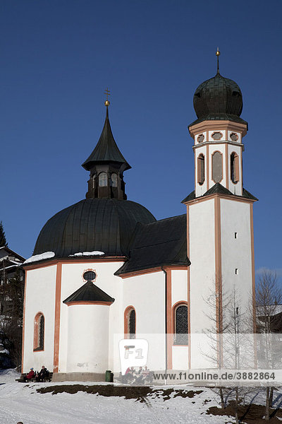 Seekirchl  Kapelle  Seefeld  Tirol  Österreich  Europa