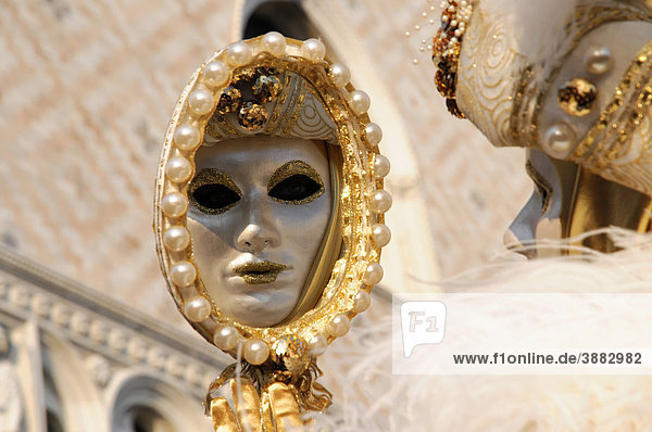 Maske  Carnevale  Karneval in Venedig  Venetien  Italien  Europa