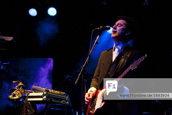 The British singer and musician James Cook live at the Schueuer venue Lucerne Switzerland