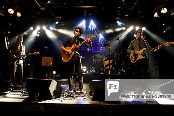 The British singer-songwriter Josh Weller live at the Schueuer Concert Hall Lucerne Switzerland