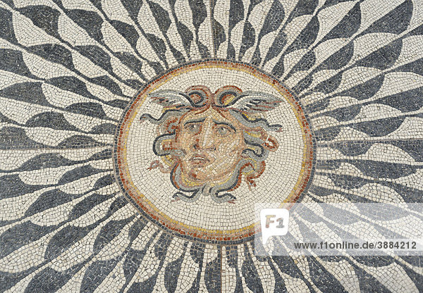 Römisches Mosaik im Palazzo Massimo  Museo Nazionale Romano  Rom  Latium  Italien  Europa