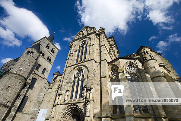 Liebfrauen-Basilika und Dom zu Trier  Rheinland-Pfalz  Deutschland  Europa