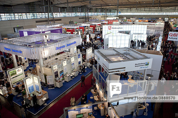 Internationale Computermesse CEBIT Hannover Niedersachsen Deutschland Europa
