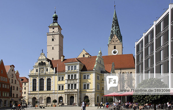 Altes Rathaus  Ingolstadt  Bayern  Deutschland  Europa
