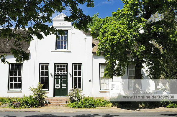 Haus  kapholländischer Stil  Dorp Street  Stellenbosch  Kapprovinz  Südafrika  Afrika