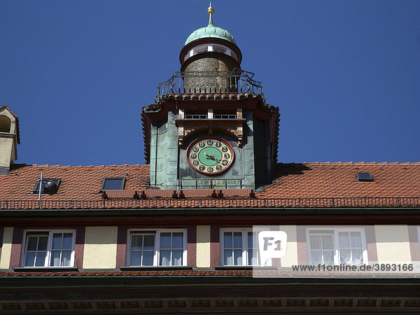 Uhrturm  Konstanz  Bodensee  Baden-Württemberg  Deutschland  Europa