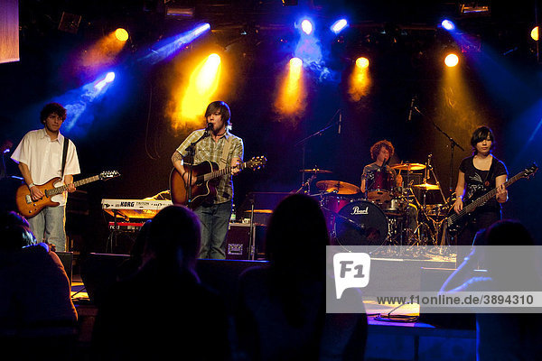The U.S. singer and songwriter Josh Royse live in the Schueuer venue Lucerne Switzerland