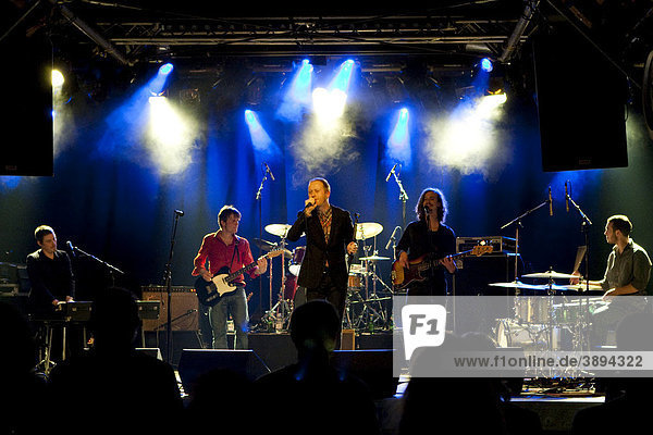 The Swiss band Monotales live in the Schueuer venue Lucerne Switzerland