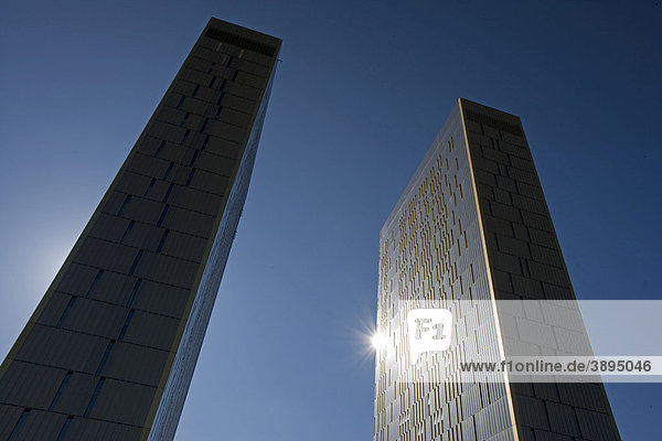 Bürohochhäuser Europäischer Gerichtshof Kirchberg-Plateau Europaviertel Luxemburg Europa