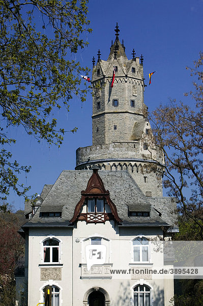 Der runde Turm von Andernach  Rheinland-Pfalz  Deutschland  Europa