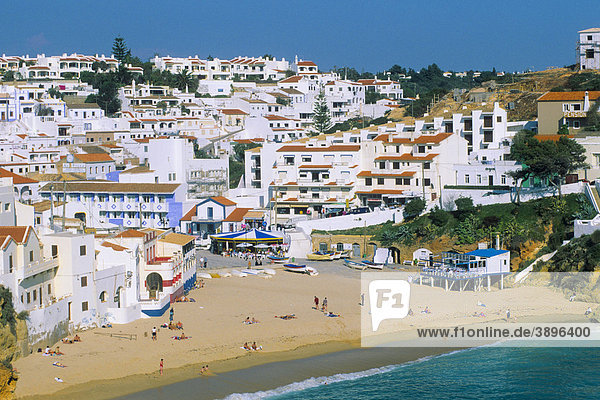 Townscape  Carvoeiro  Algarve  Portugal  Europe