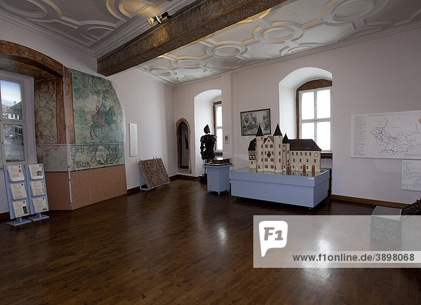 Spessartmuseum  im Schloss Lohr am Main  Lohr am Main  Hessen  Deutschland  Europa