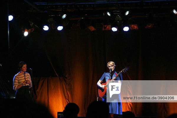 The Norwegian singer and songwriter Ane Brun live in the Schueuer venue Lucerne Switzerland
