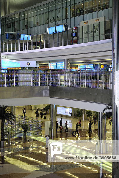 Internationaler Flughafen  Emirat Dubai  Vereinigte Arabische Emirate  Arabien  Naher Osten